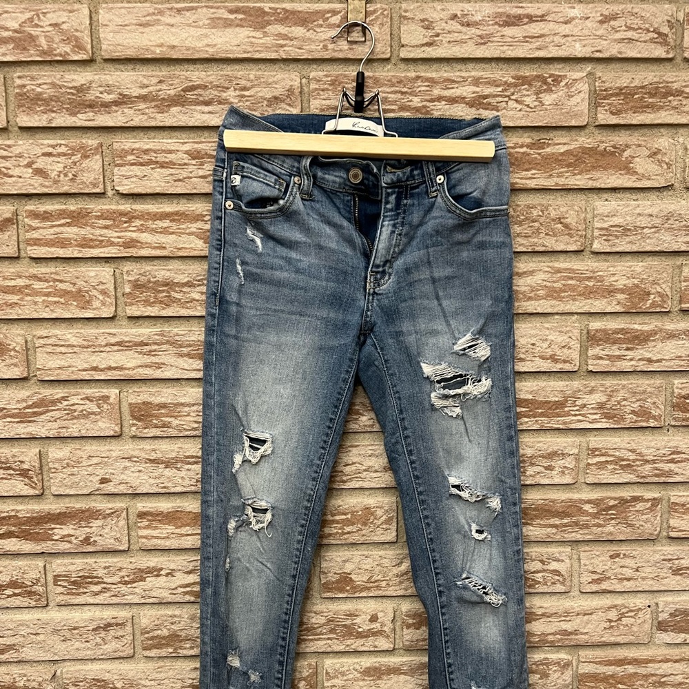 KanCan Ripped Blue Jeans